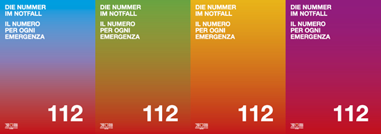 112 - Die Nummer im Notfall - Il numero per ogni emergenza
